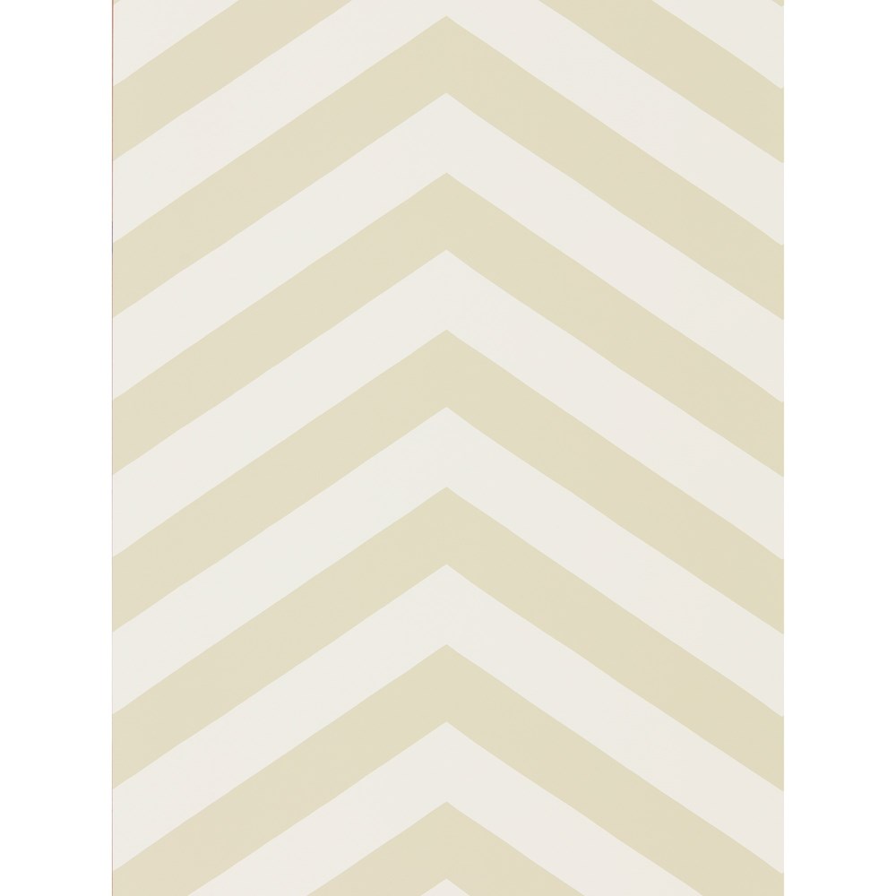 Vector Chevron Wallpaper 111304 by Scion in Linen Beige